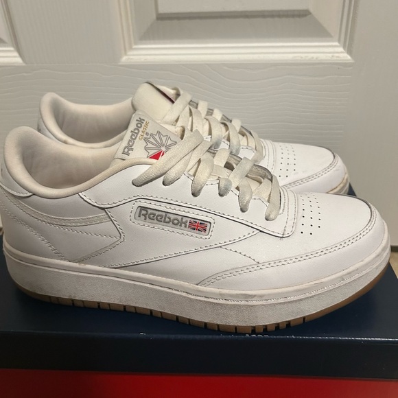 Reebok Club C Double size 8 women’s size 6 Big Kids - Picture 1 of 5
